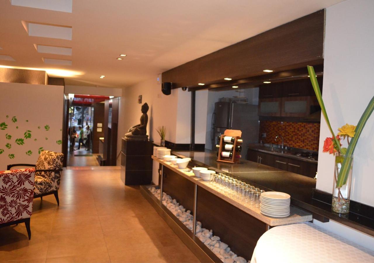 San Simon Hotel Pereira By Soratama Exterior photo The interior of the restaurant